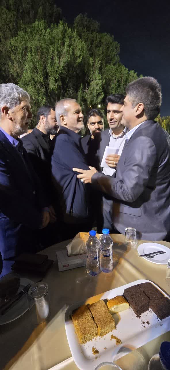 دیدار و گفتگو اعضای هیئت مدیره خانه مطبوعات و رسانه های ایران با دکتر مسعود پزشکیان